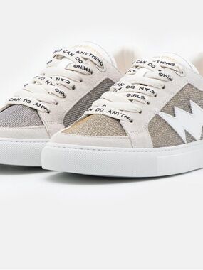 Zadig & Voltaire Sparkler Trainer with Box